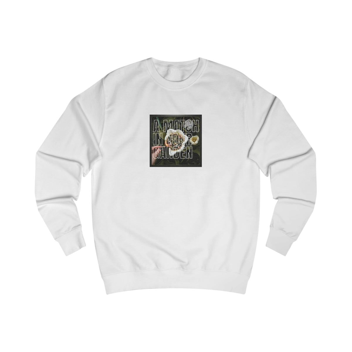 A Match in Your Garden crew neck