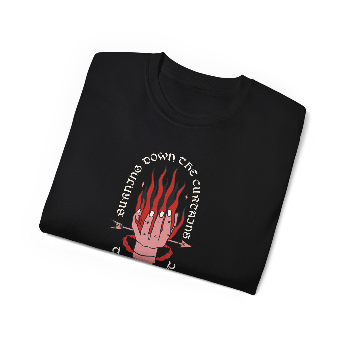 Burning Down The Curtains Tee