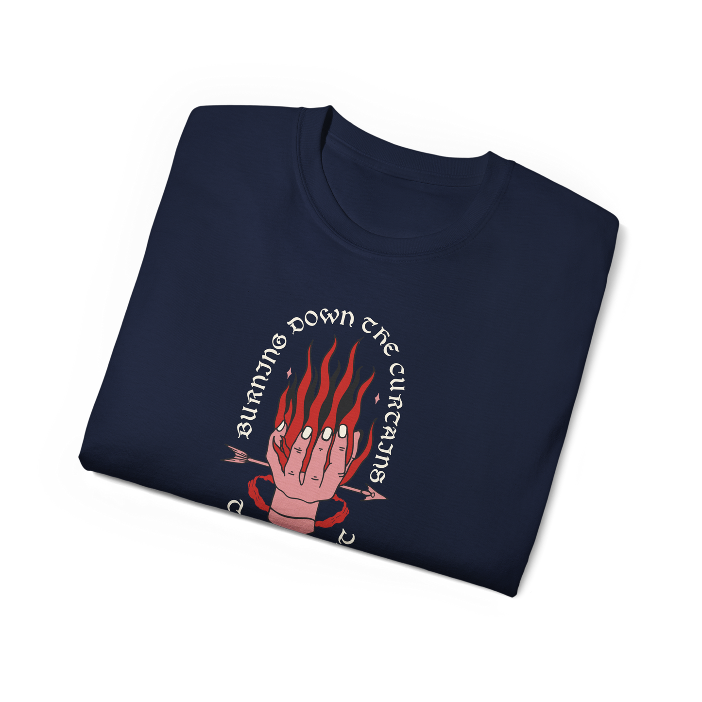 Burning Down The Curtains Tee