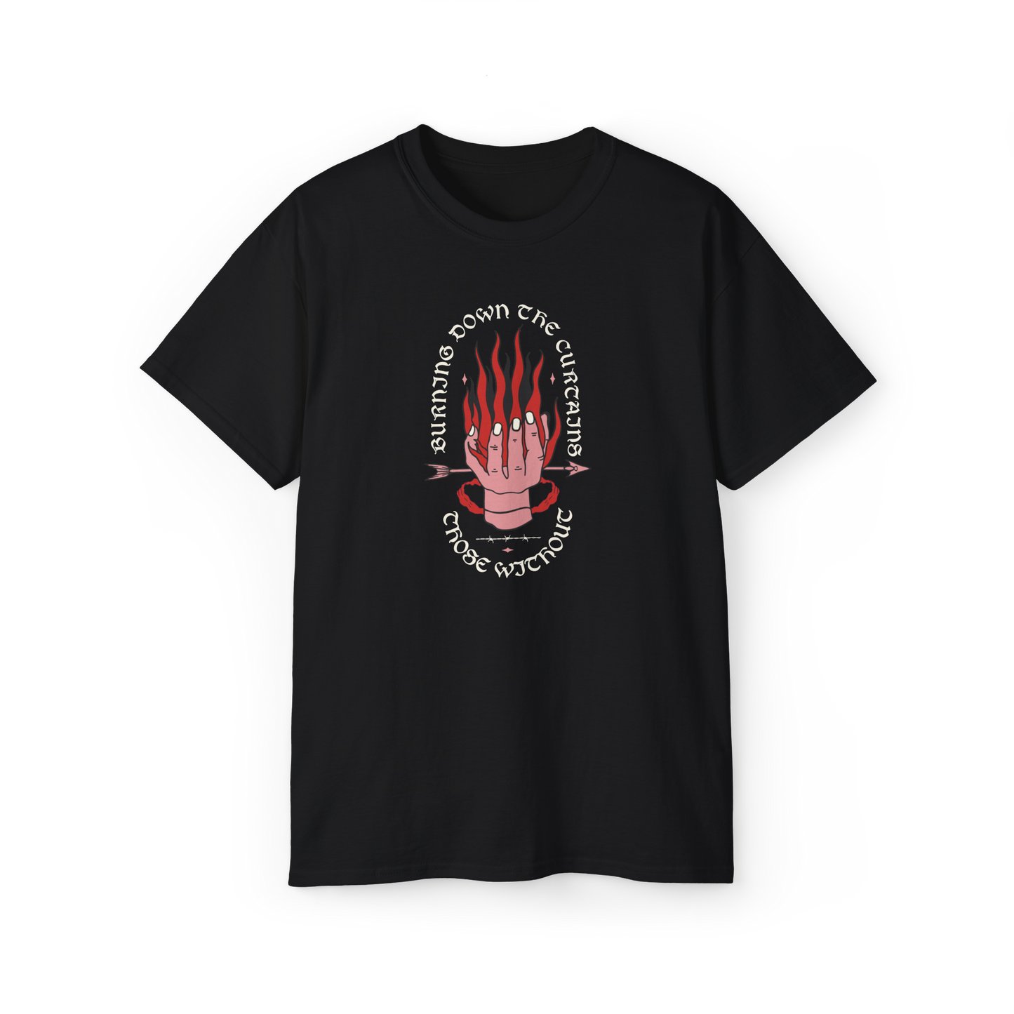 Burning Down The Curtains Tee